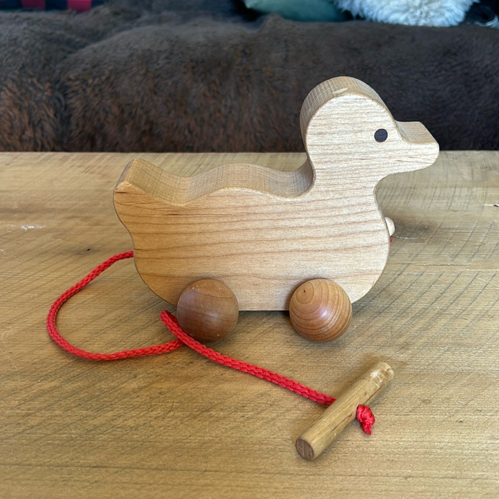 North Star Toys Wooden Duck Pull Toy